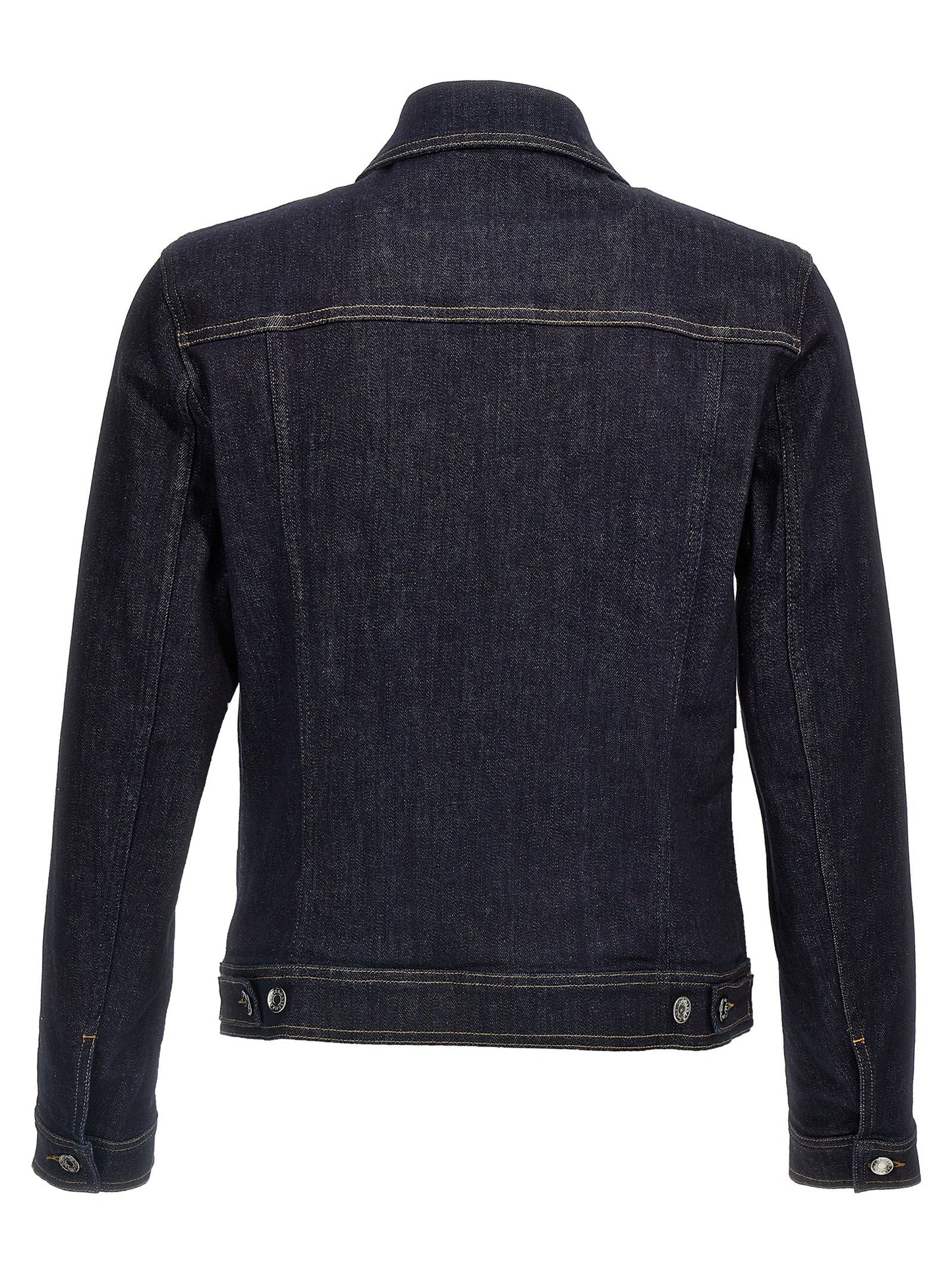Dolce & Gabbana Men Logo Denim Jacket