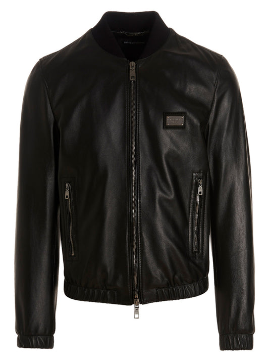 Dolce & Gabbana Men 'Dg Essential' Bomber Jacket