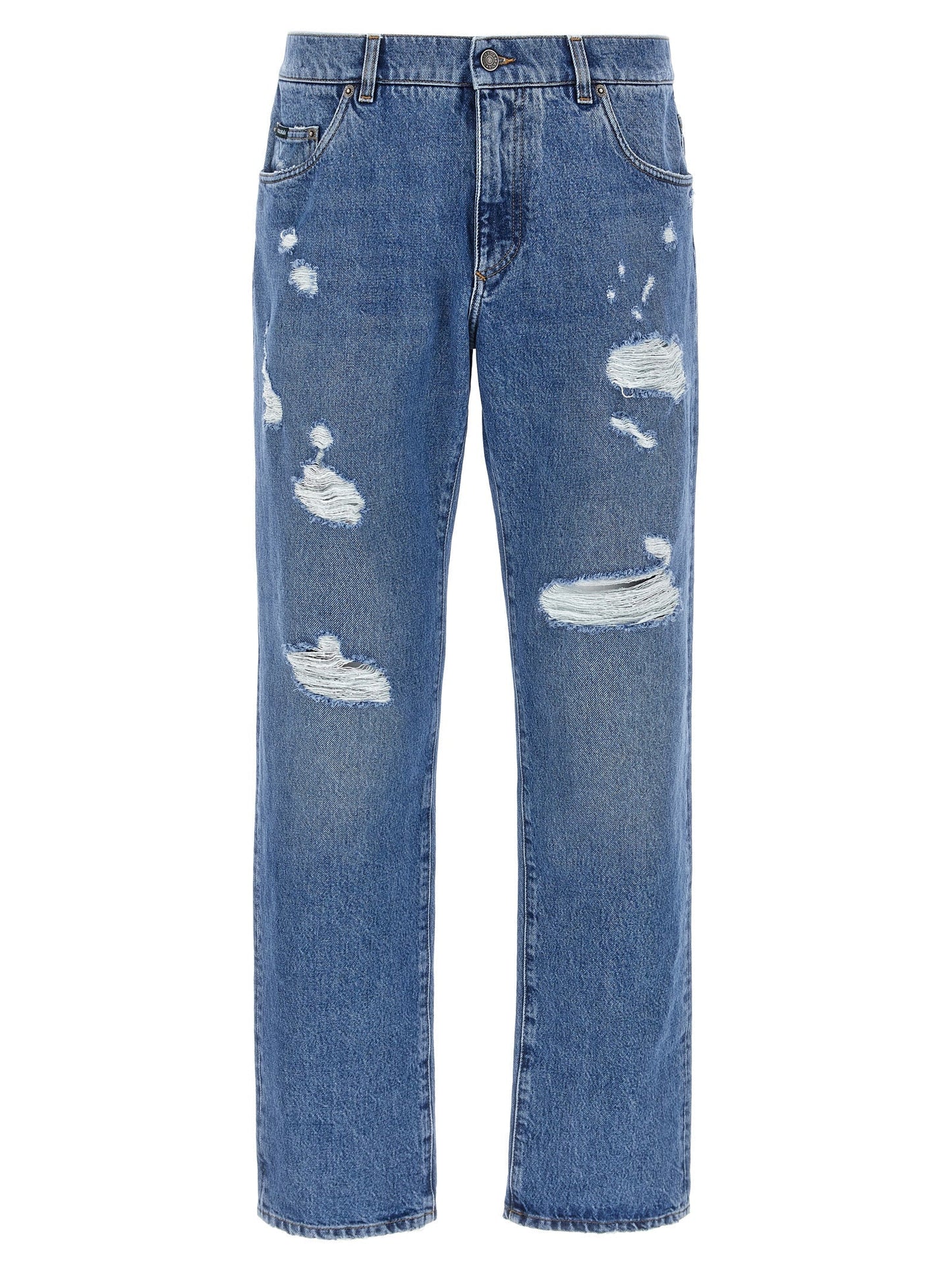 Dolce & Gabbana Men Destroyed Jeans