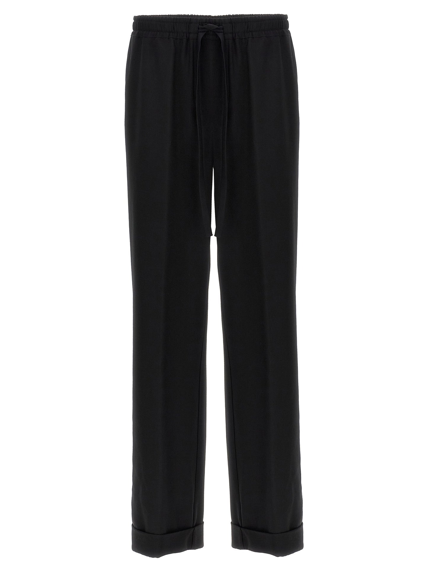 Dolce & Gabbana Men Contrast Piping Pants