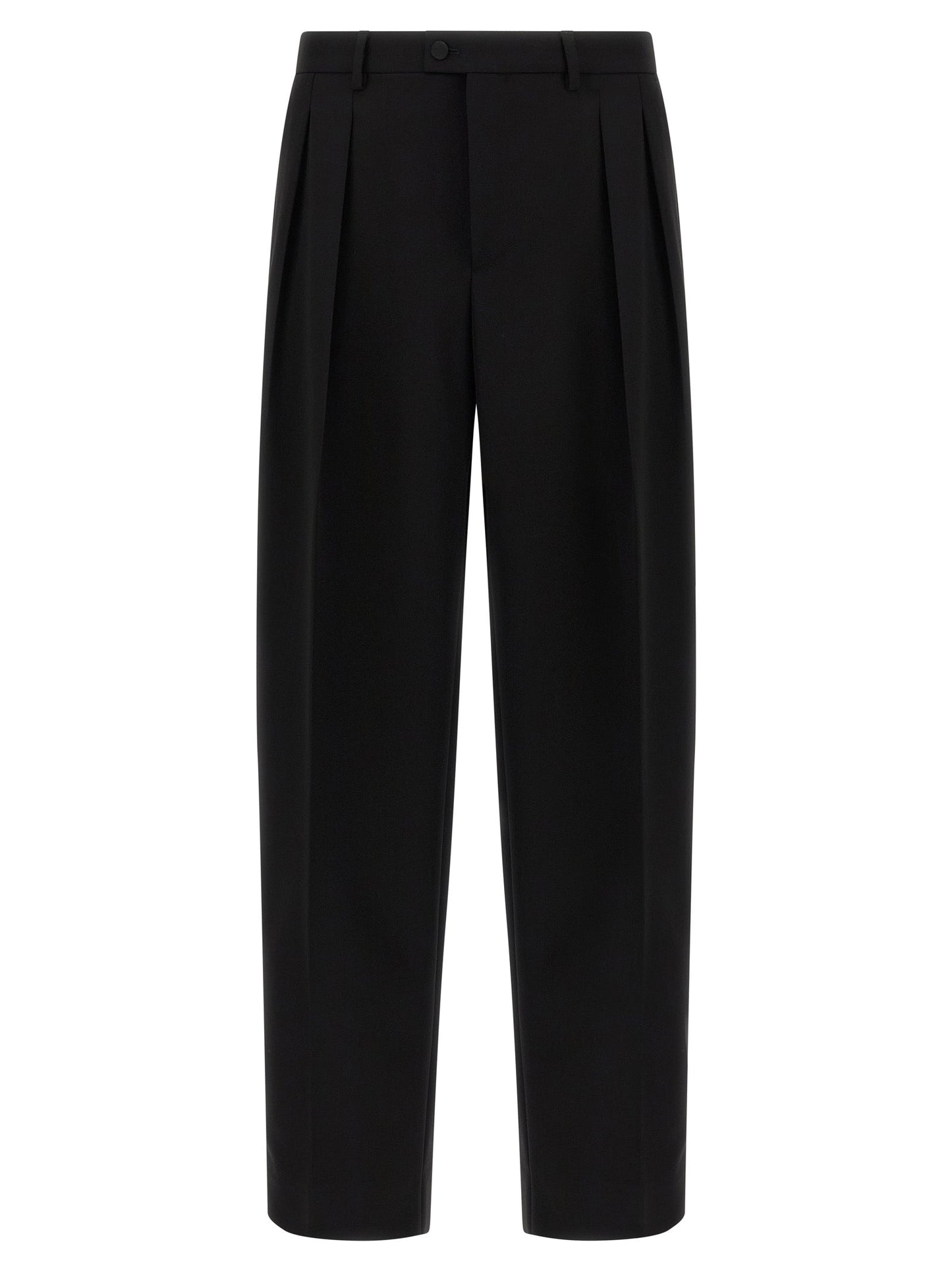Dolce & Gabbana Men Satin Band Pants