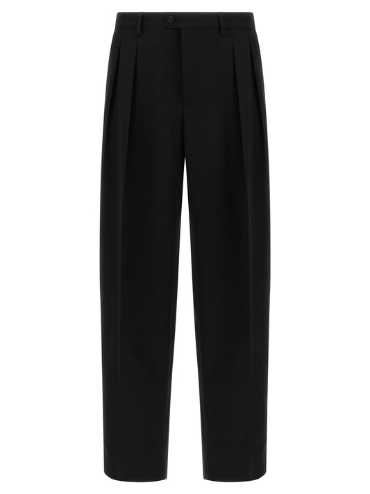 Dolce & Gabbana Men Satin Band Pants