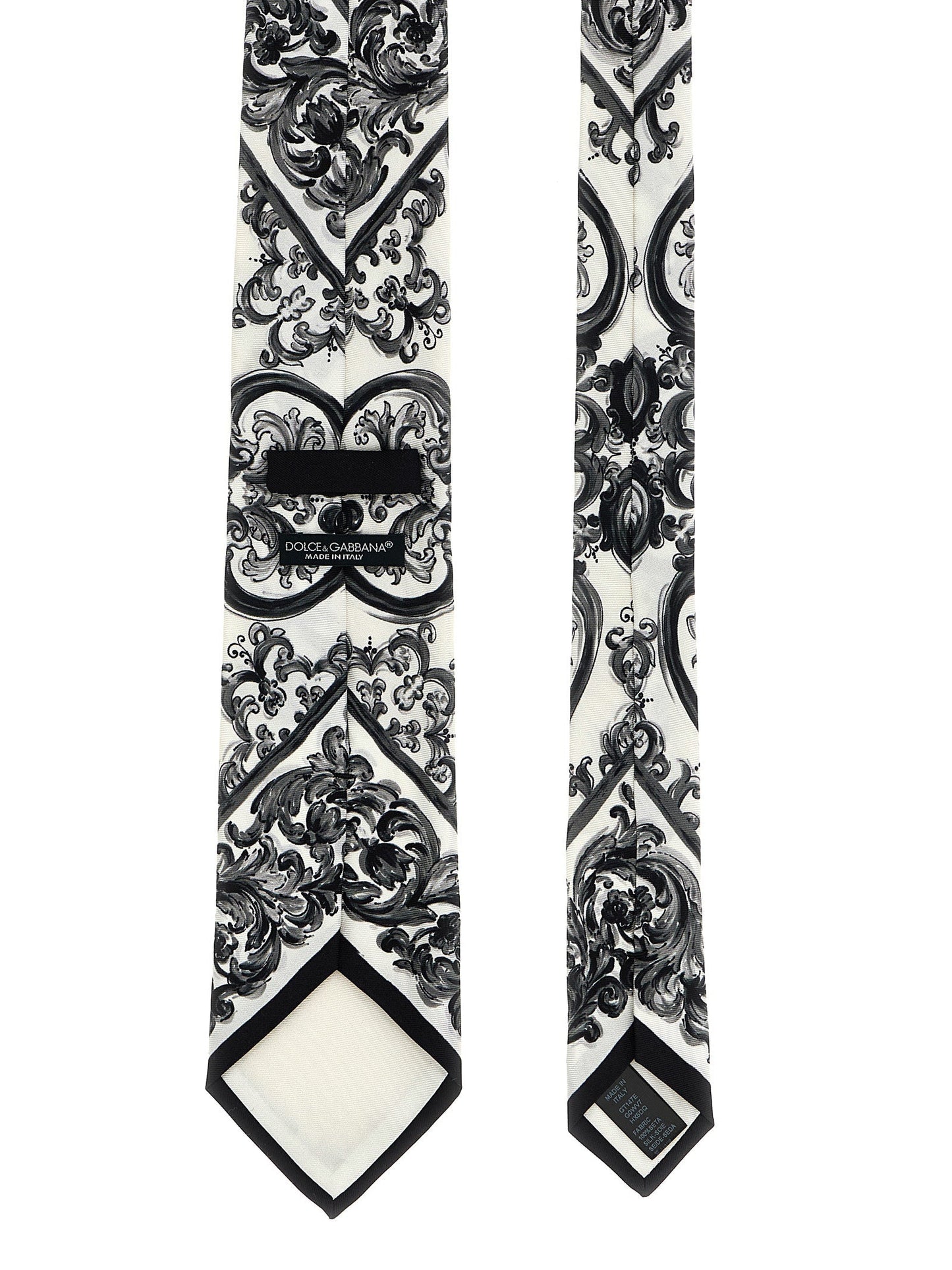 Dolce & Gabbana Men 'Maiolica' Print Tie