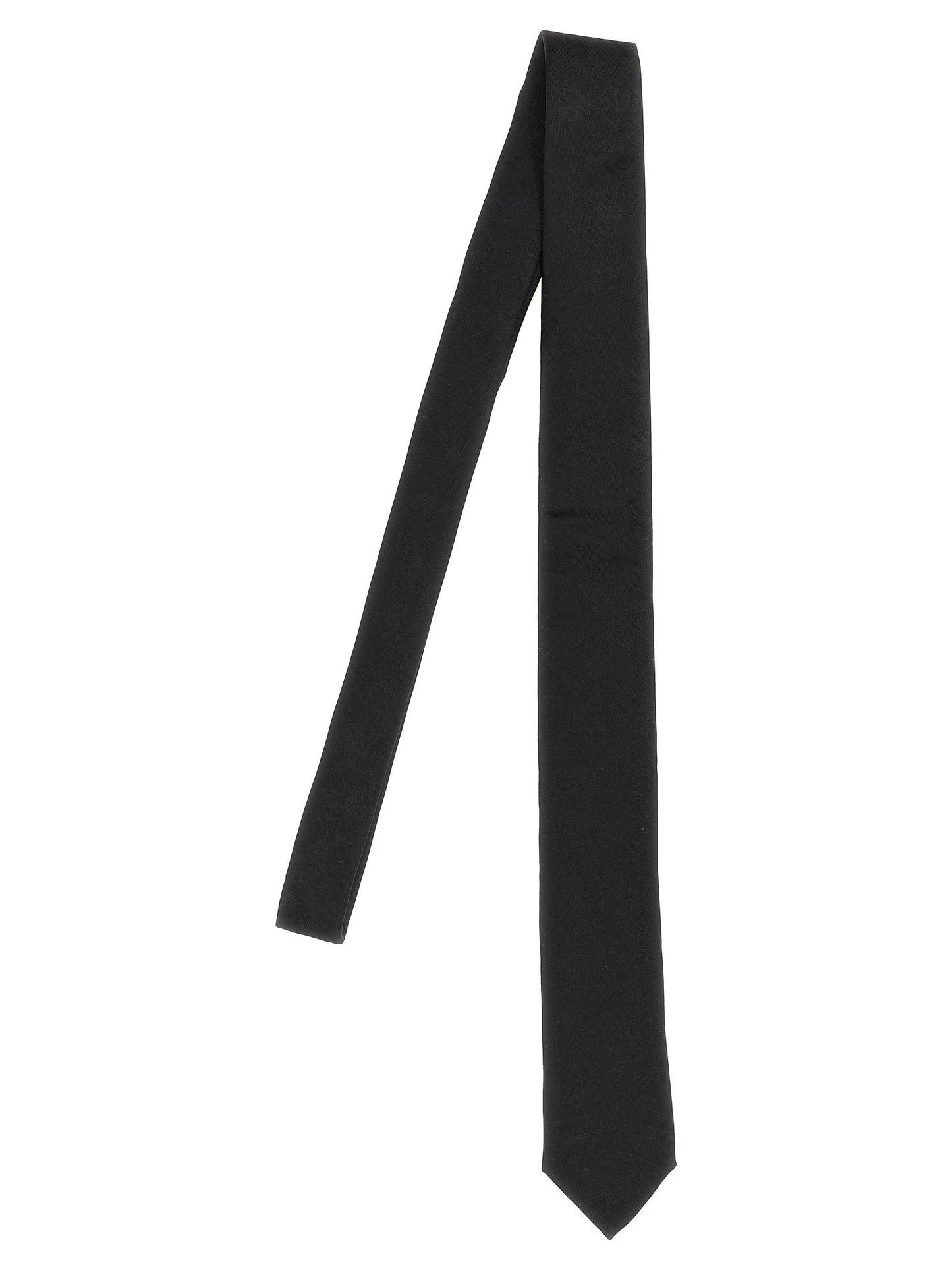 Dolce & Gabbana Men Jacquard Logo Tie