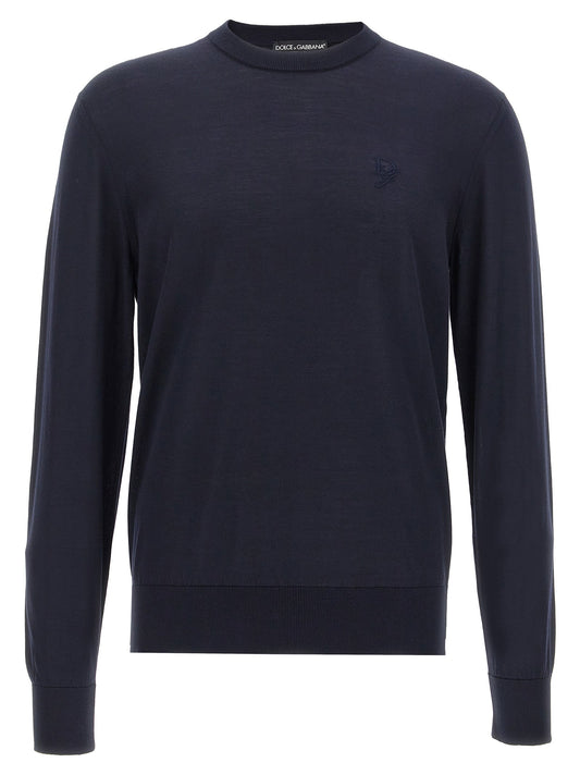 Dolce & Gabbana Men Logo Embroidery Sweater