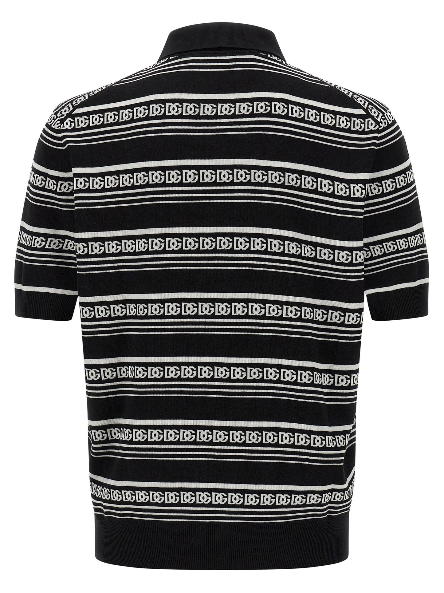 Dolce & Gabbana Men Knitted Polo Shirt