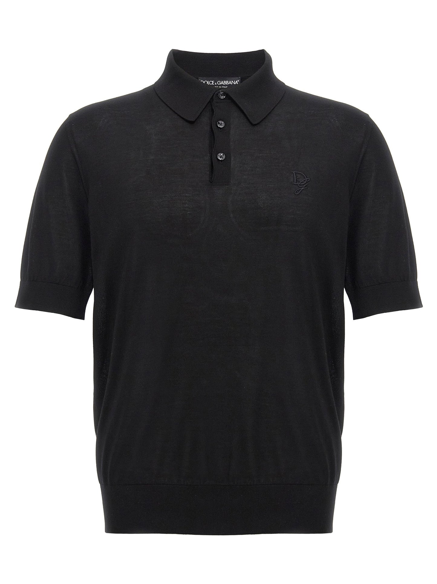 Dolce & Gabbana Men Knitted Polo Shirt