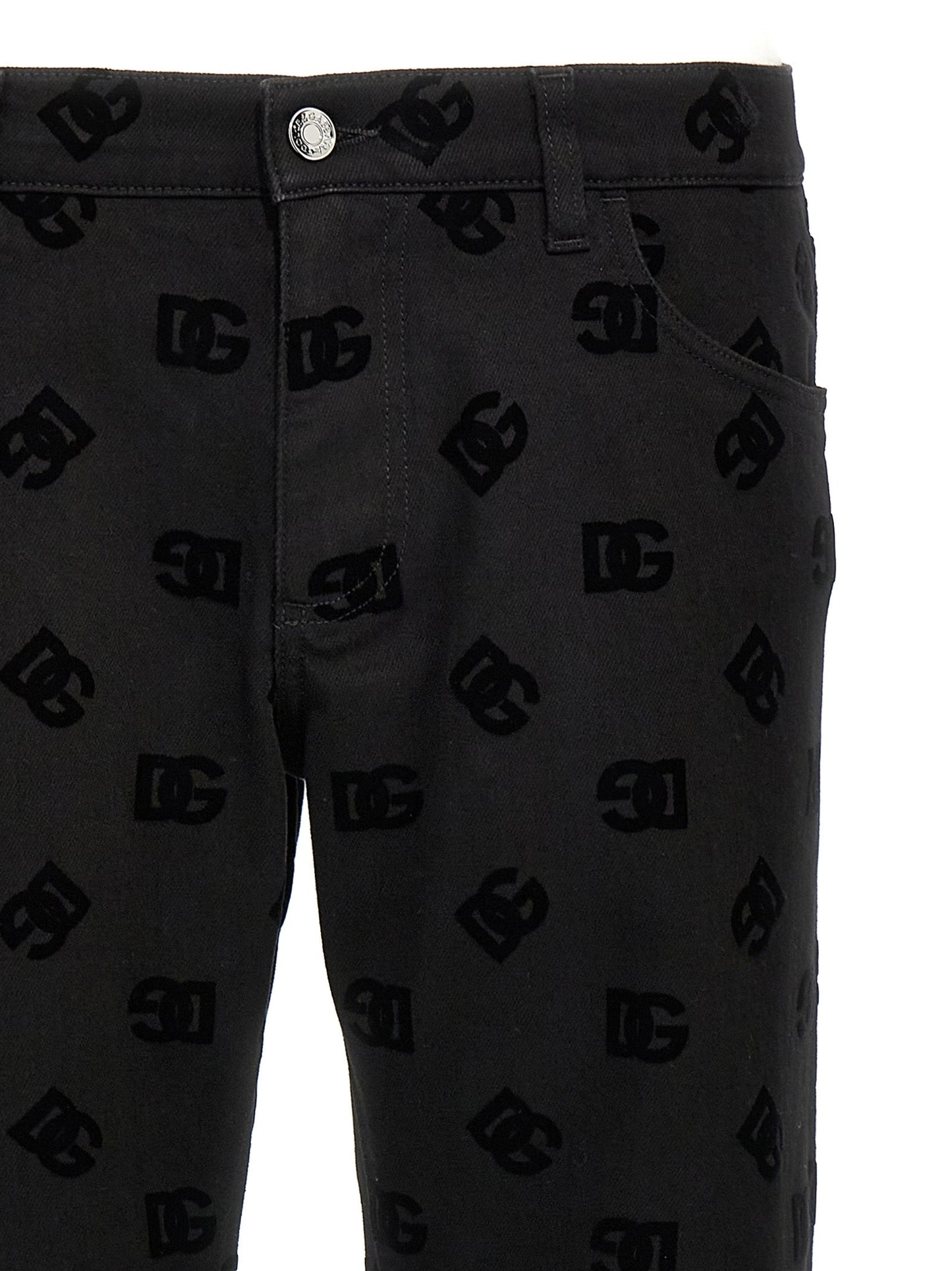 Dolce & Gabbana Men Logo Jeans