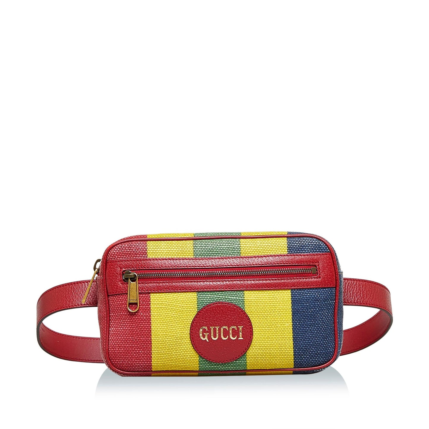 Gucci Baiadera Stripe Belt Bag (SHG-8woVlN)