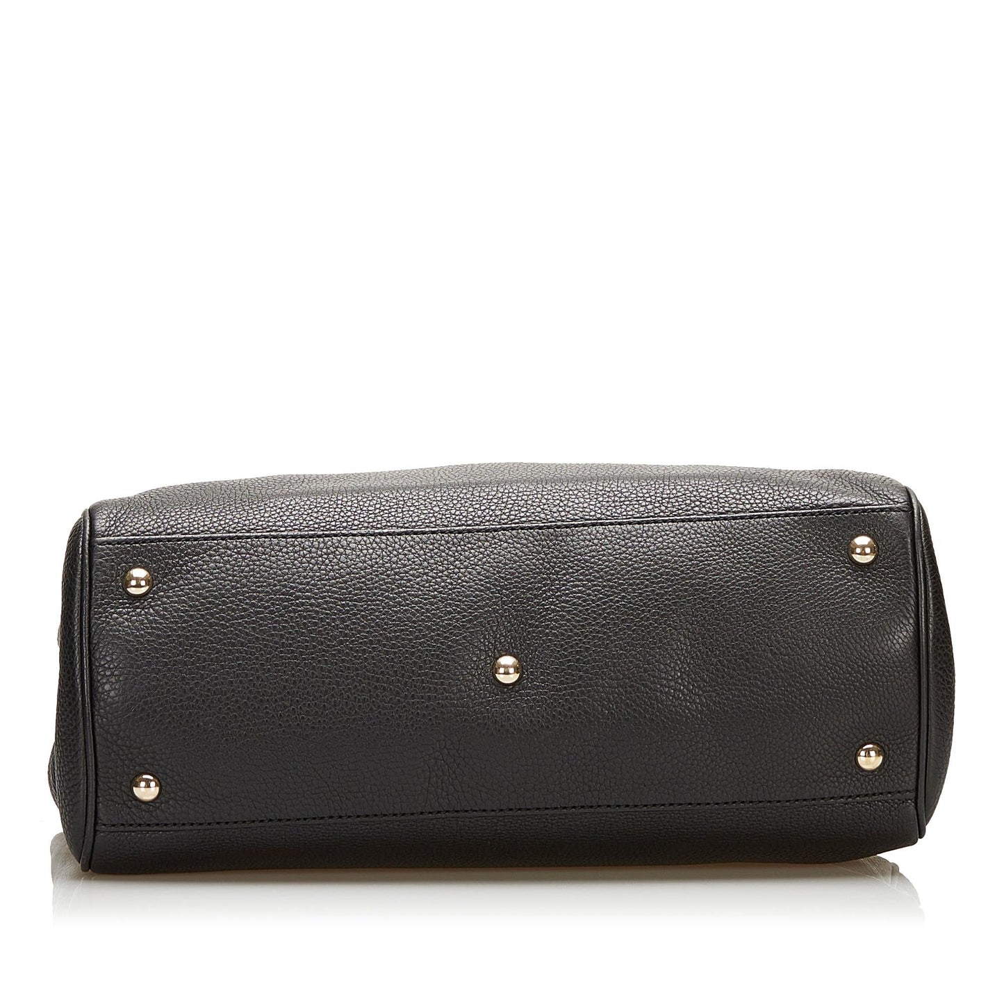 Gucci Bamboo Shopper Leather Satchel (SHG-dP6JxK)