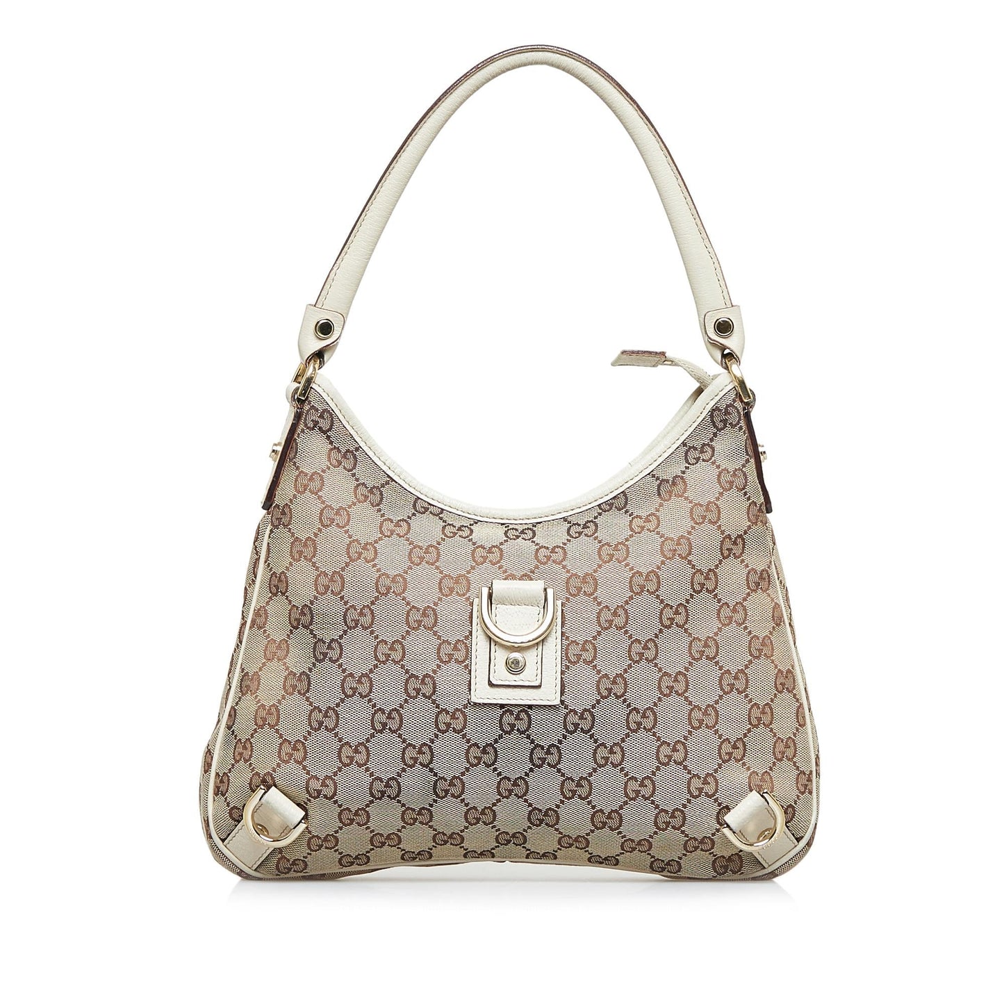 Gucci GG Canvas Abbey D-Ring Shoulder Bag (SHG-cs0Mae)
