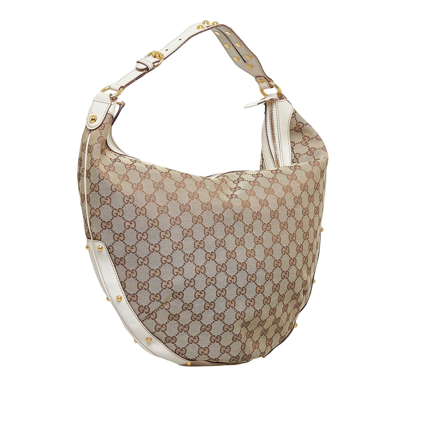Gucci GG Canvas Biba Hobo (SHG-AM21A8)