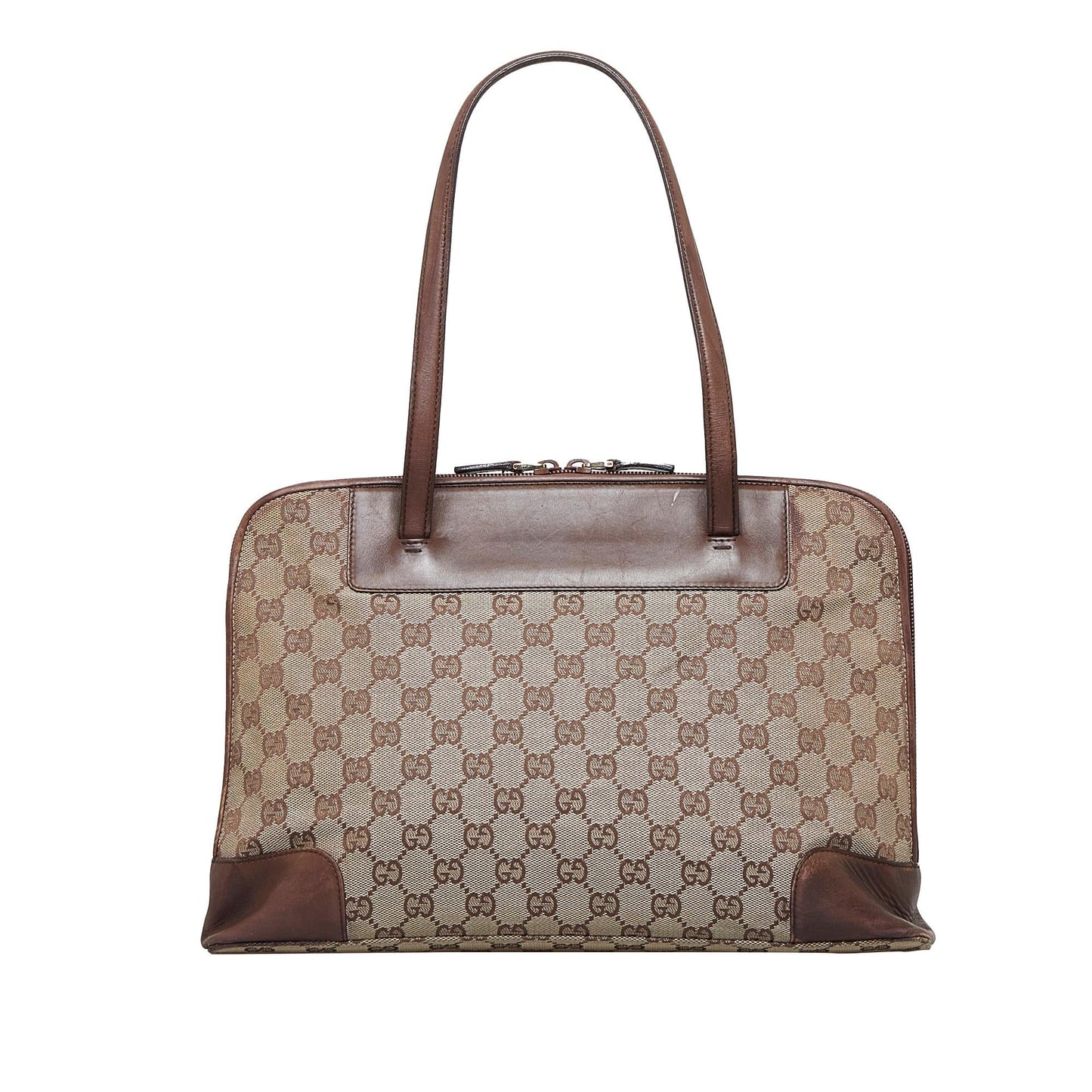 Gucci GG Canvas Handbag (SHG-XM1m6e)