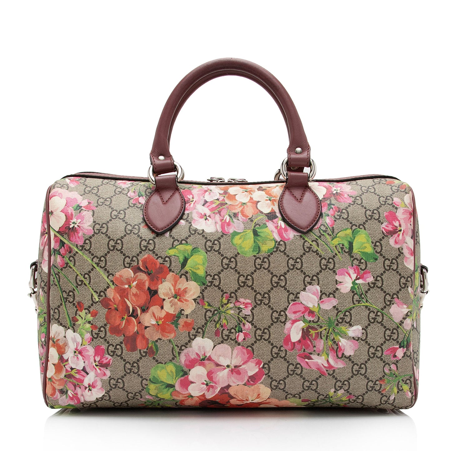 Gucci GG Supreme Blooms Boston Bag (SHF-Nm9g8A)