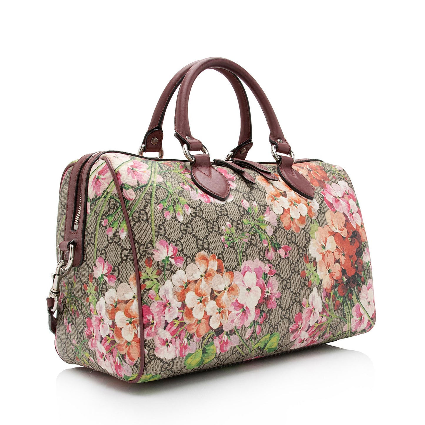 Gucci GG Supreme Blooms Boston Bag (SHF-Nm9g8A)