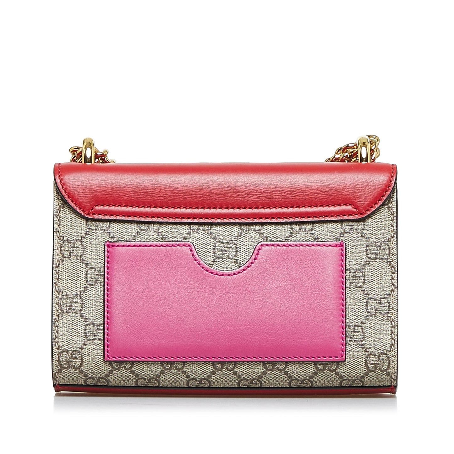 Gucci GG Supreme Padlock Shoulder Bag (SHG-vUf0Tt)