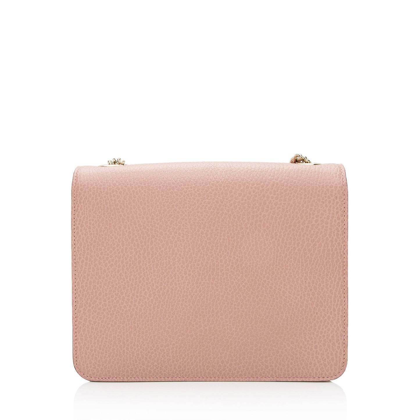 Gucci Leather Interlocking G Small Shoulder Bag (SHF-6sbkNl)