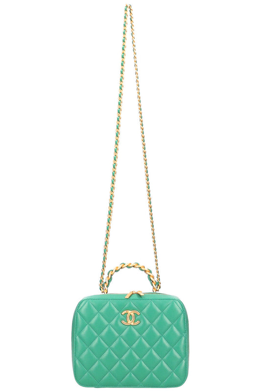 CHANEL Afternoon Tea Vanity Bag Green