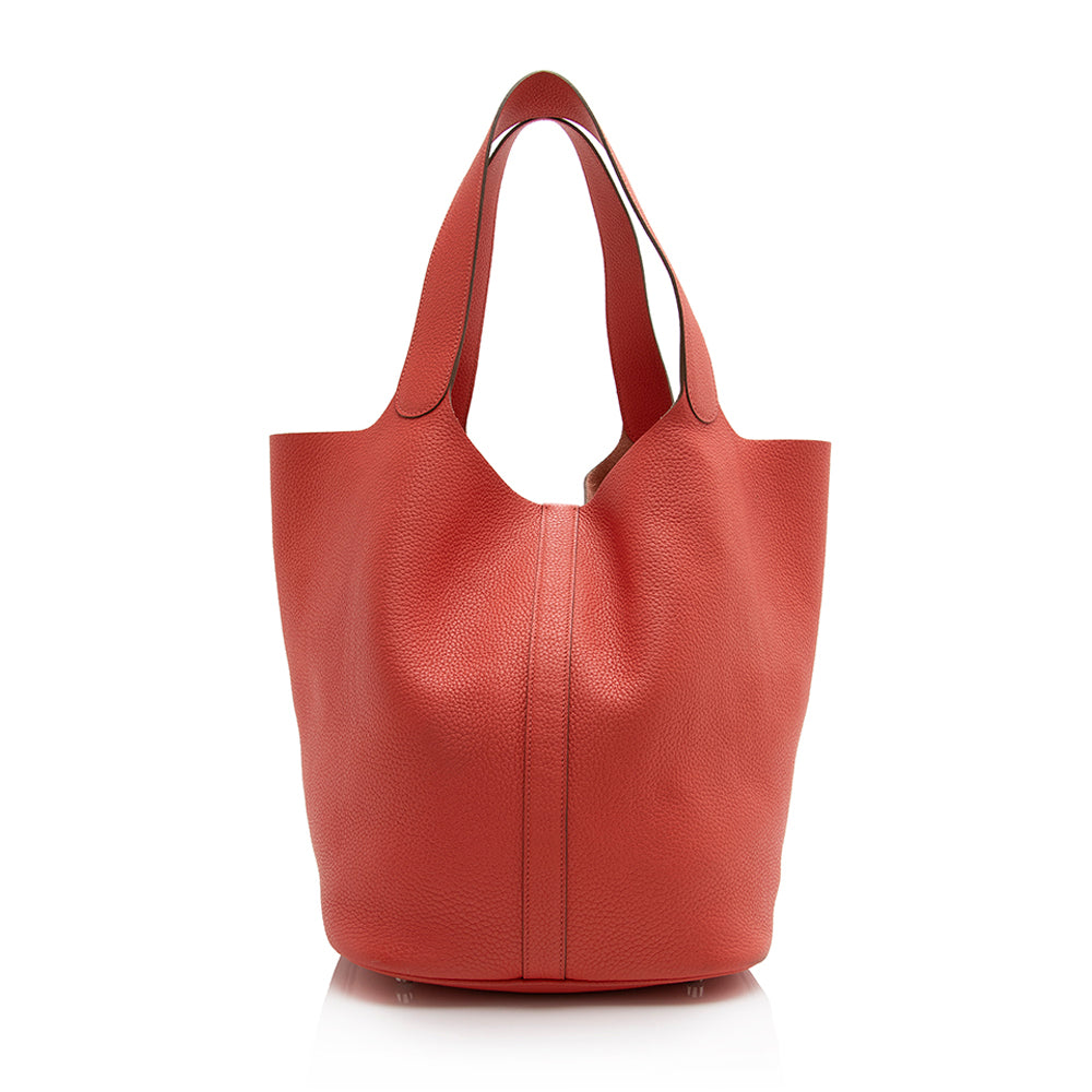 Hermes Clemence Picotin TGM Shoulder Bag (SHF-21597)