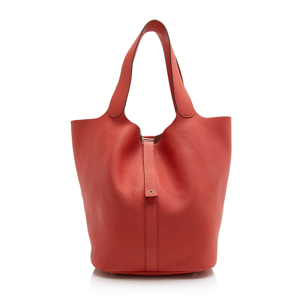 Hermes Clemence Picotin TGM Shoulder Bag (SHF-21597)