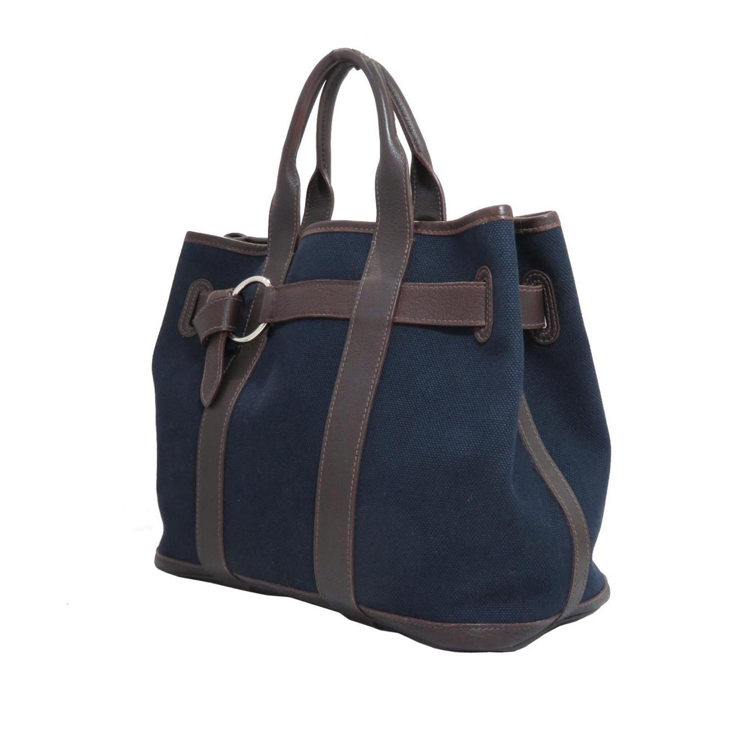 Hermes Canvas Petite Ceinture PM Tote (SHG-14093)
