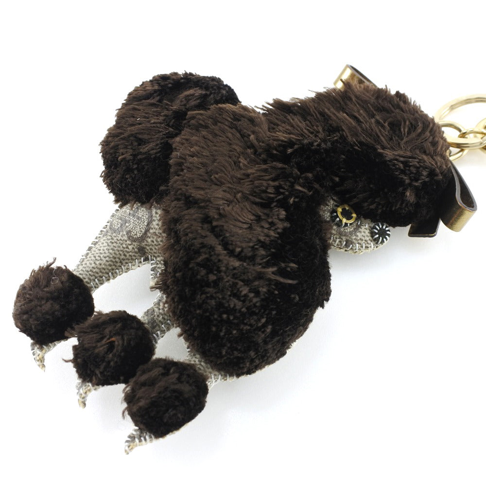 Gucci Poodle Keychain GG Supreme Canvas