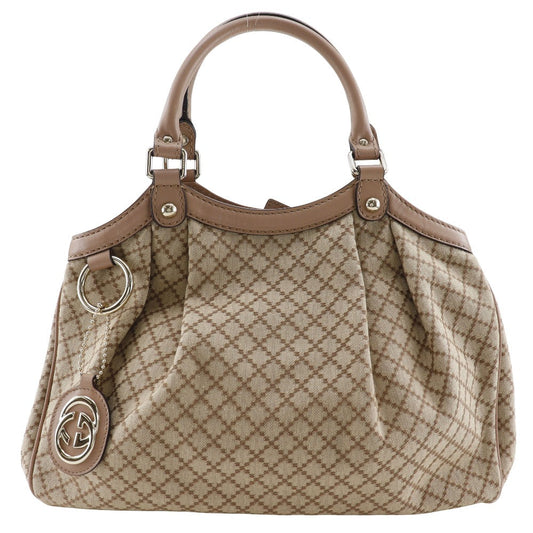 Gucci Sukey Canvas Handbag 211944