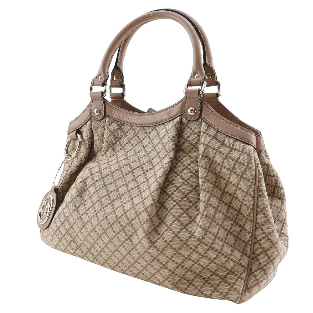 Gucci Sukey Canvas Handbag 211944