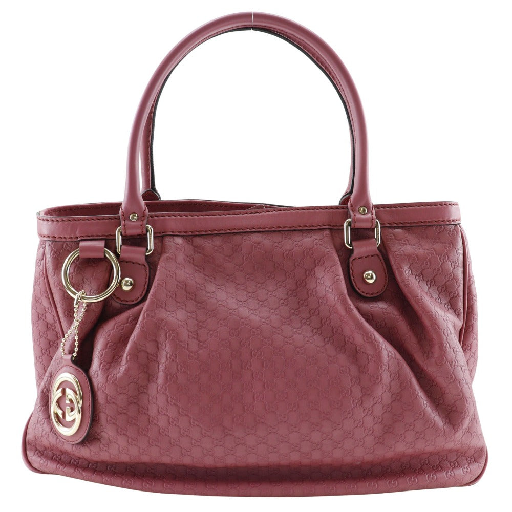 Gucci Sukey Tote Bag Microguccissima Pink