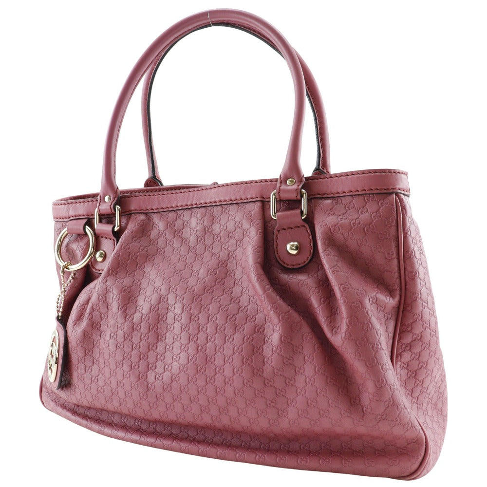 Gucci Sukey Tote Bag Microguccissima Pink