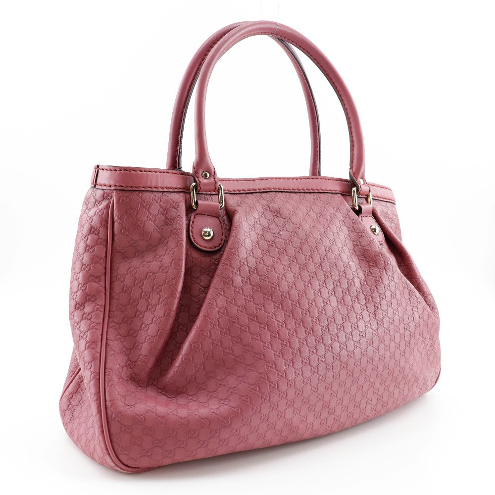 Gucci Sukey Tote Bag Microguccissima Pink