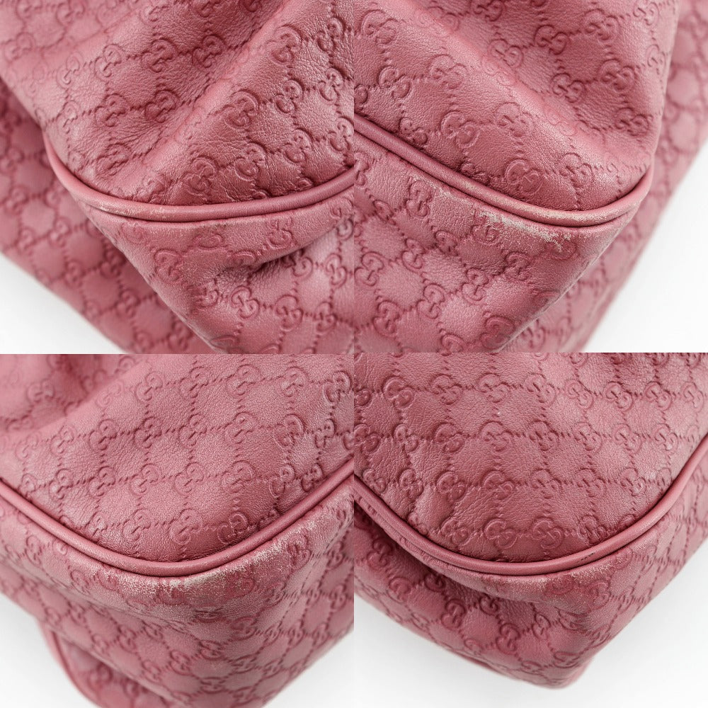 Gucci Sukey Tote Bag Microguccissima Pink