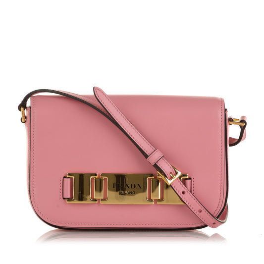 PRADA - City Calf Crossbody Bag