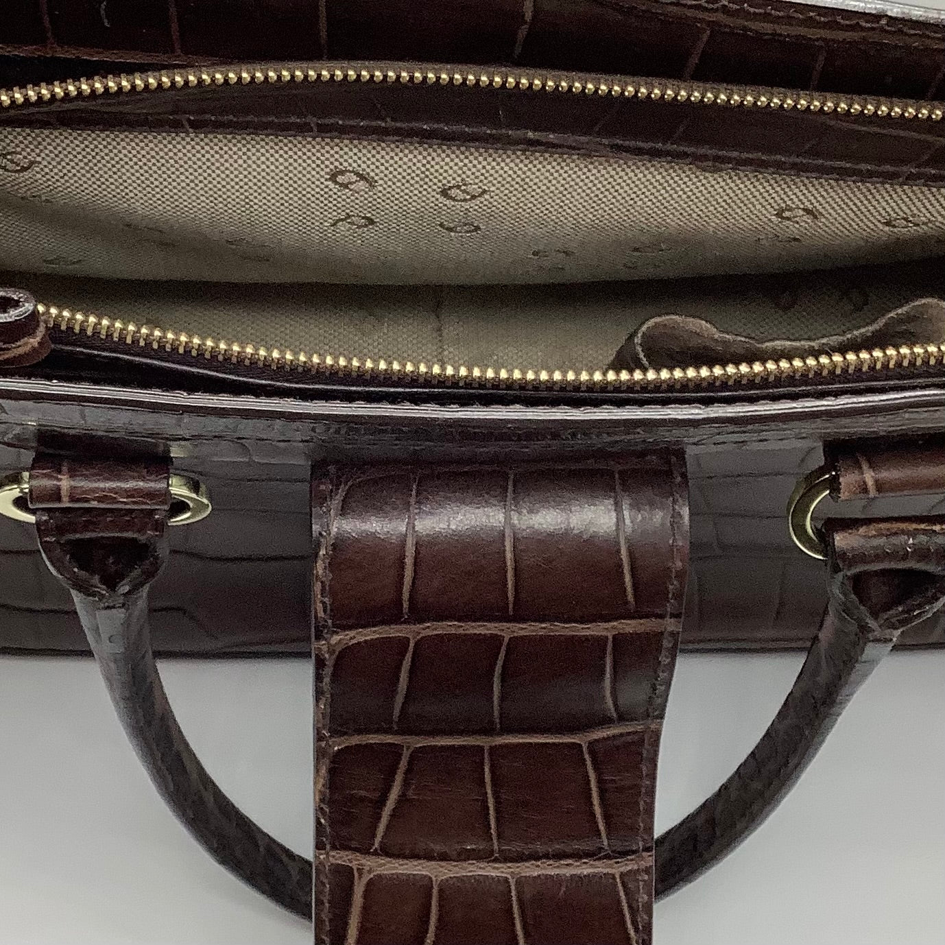 Aigner Flap Frame Handbag