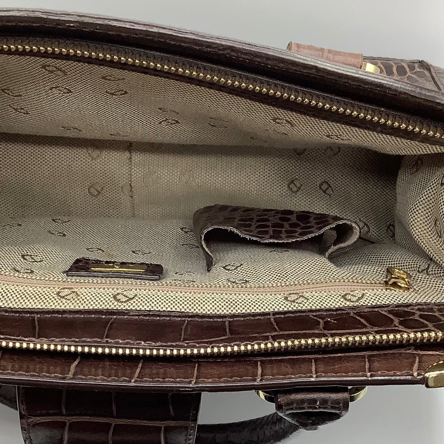 Aigner Flap Frame Handbag