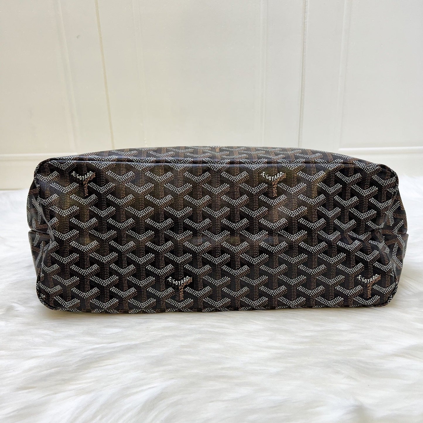 Goyard Boheme PM Hobo Bag in Black Signature Goyardine Canvas