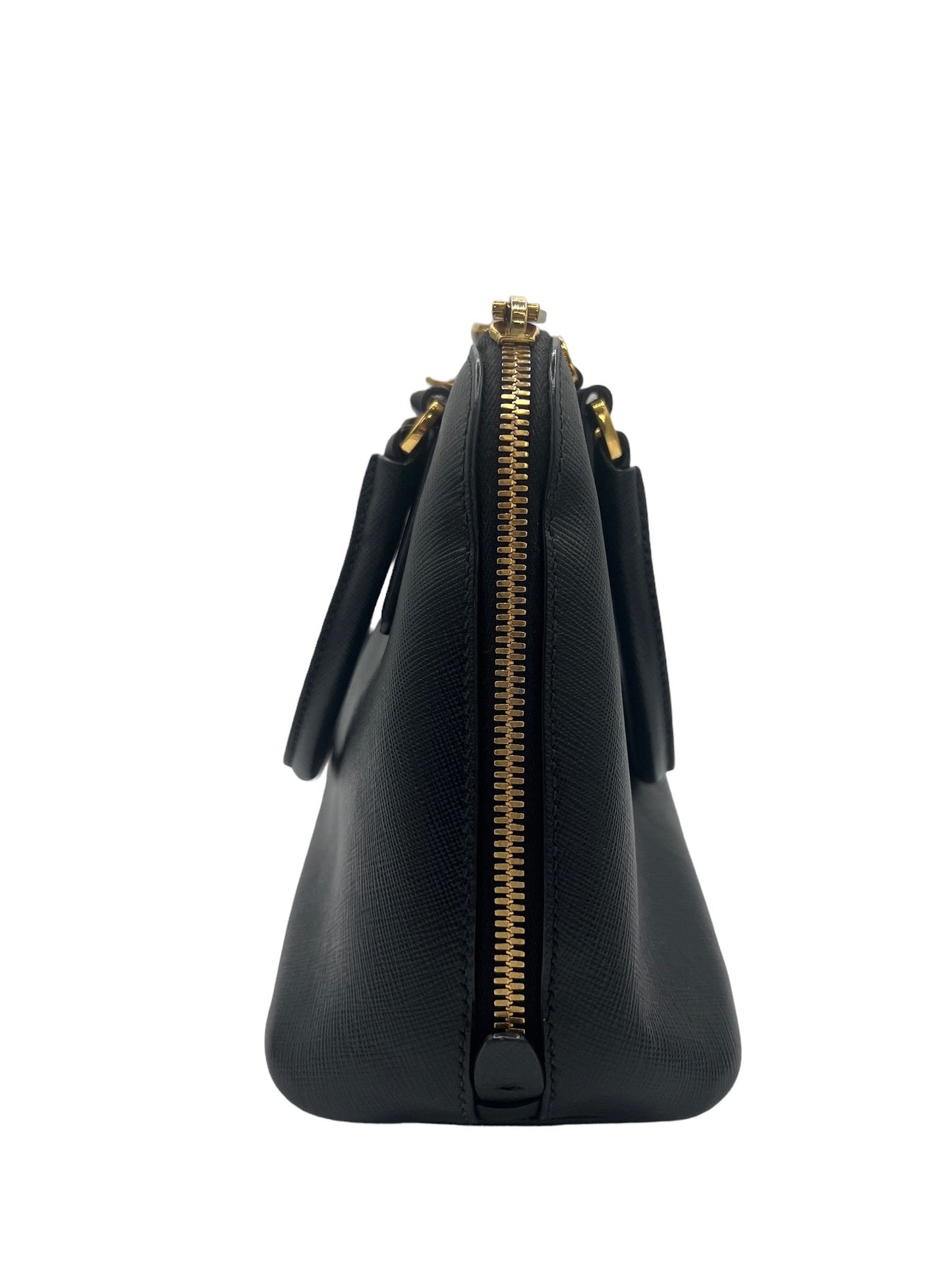 PRADA - Black Leather Handbag