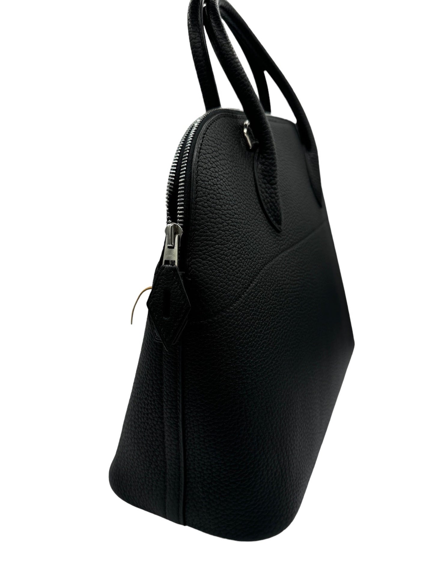 (PART 1) Bolide 35 Black Vachette Grainee Des Ardennes Handbag
