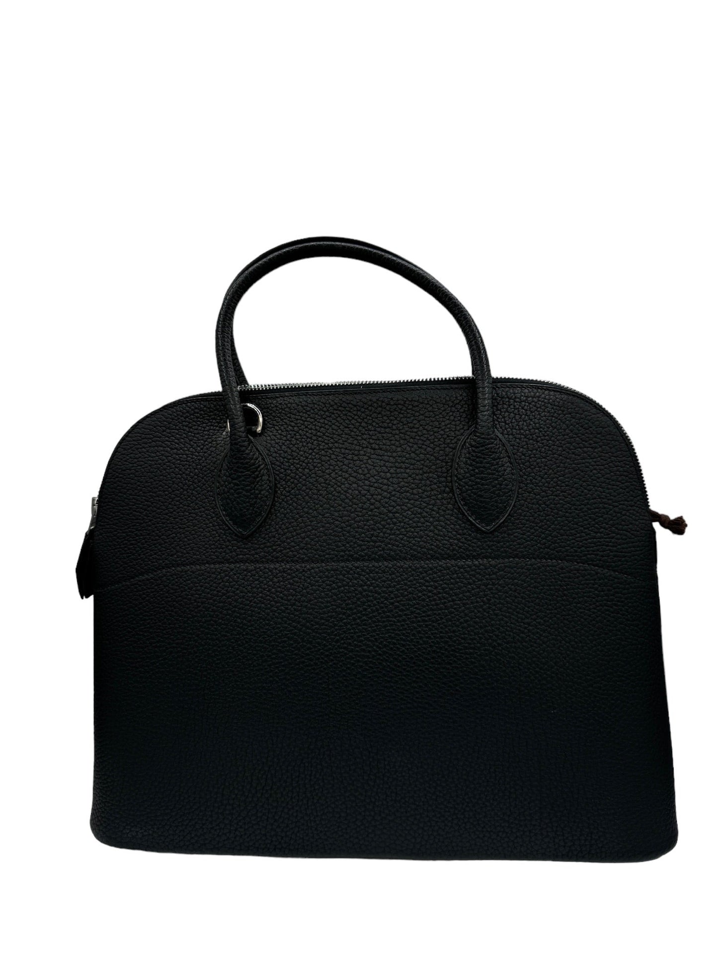(PART 1) Bolide 35 Black Vachette Grainee Des Ardennes Handbag