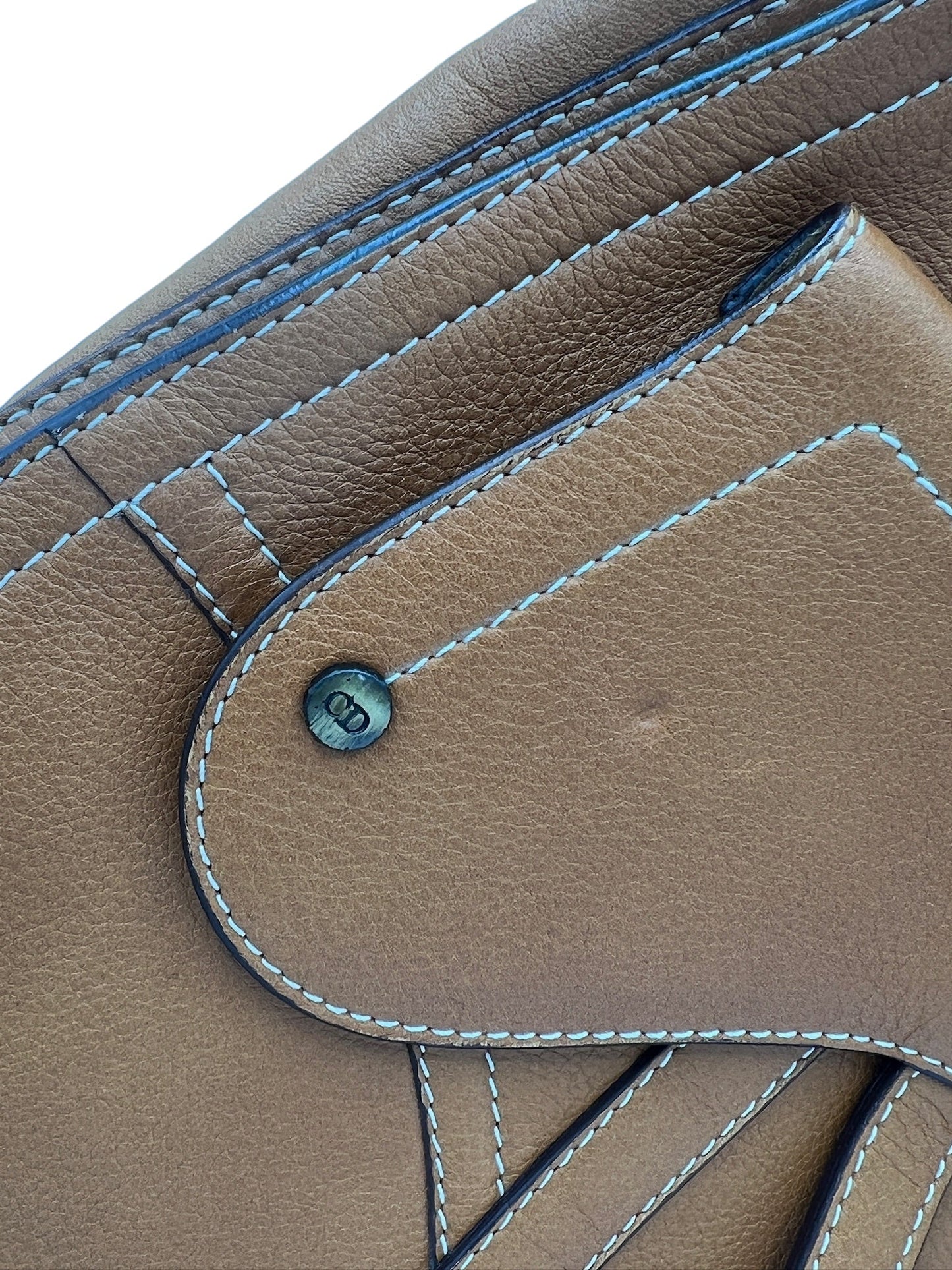DIOR - Brown Saddle Bag
