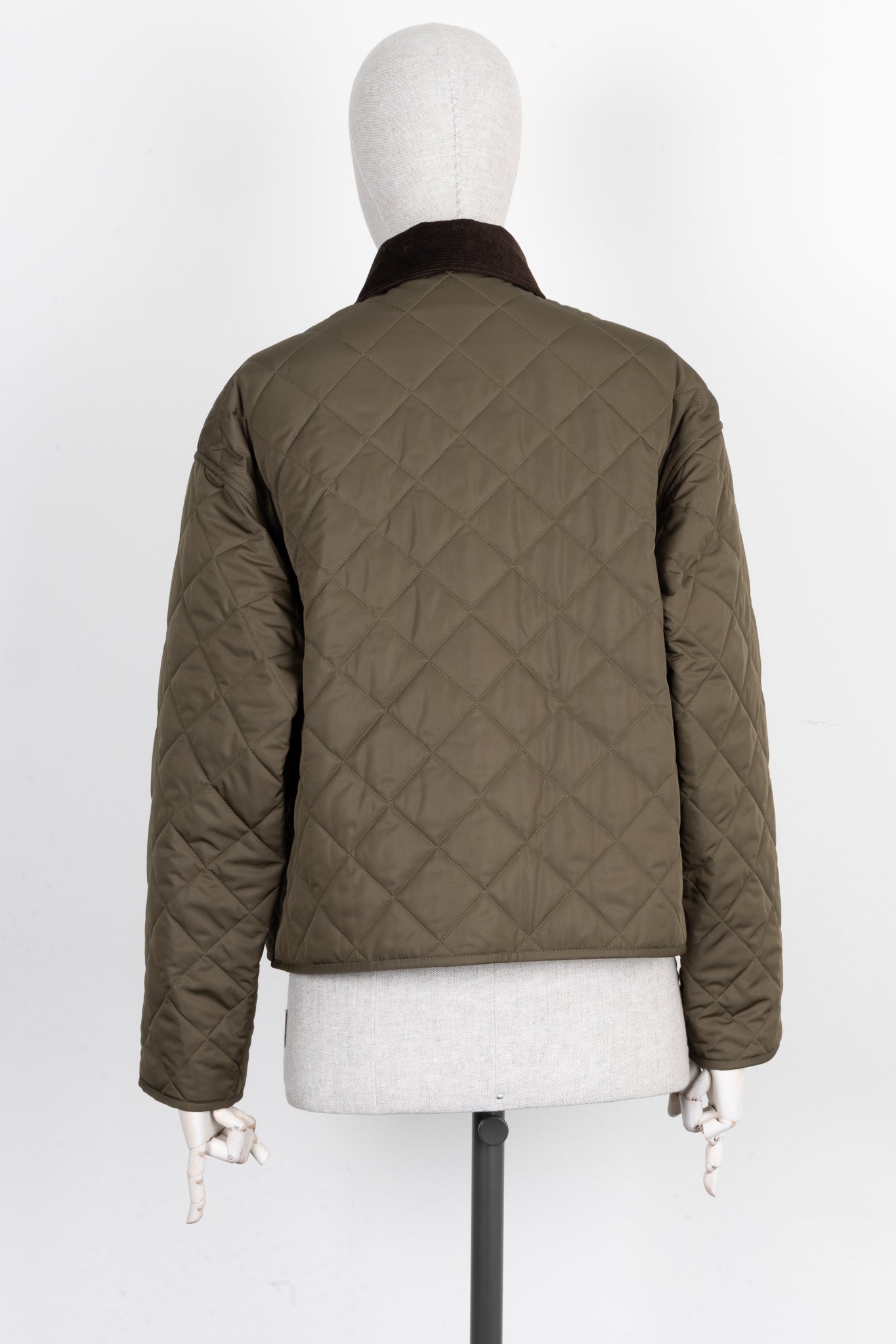 CELINE Quilted Jacket Greena