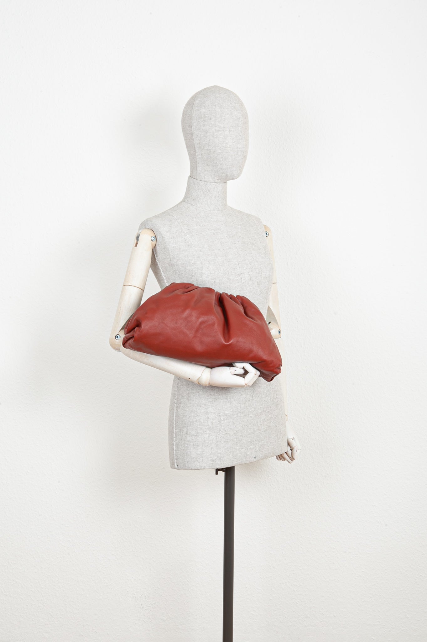 BOTTEGA VENETA Pouch Bag Brick Red