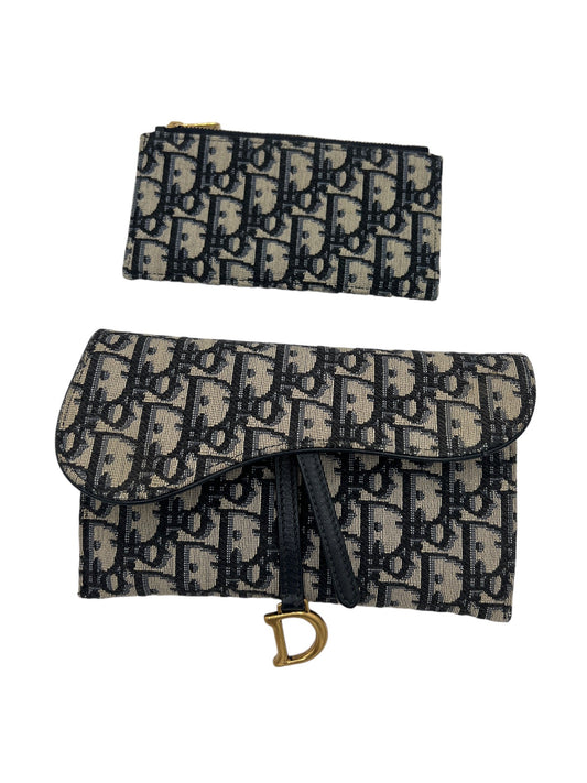 DIOR - Oblique Saddle WOC Shoulder Bag