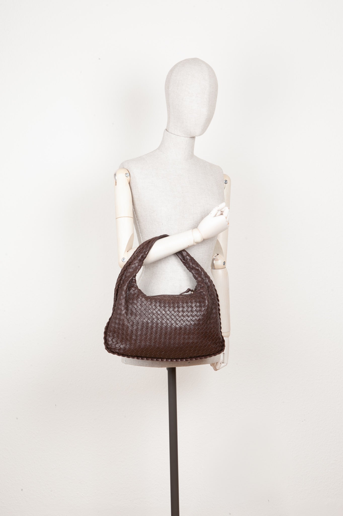 BOTTEGA VENETA Veneta Bag Intrecciato Brown