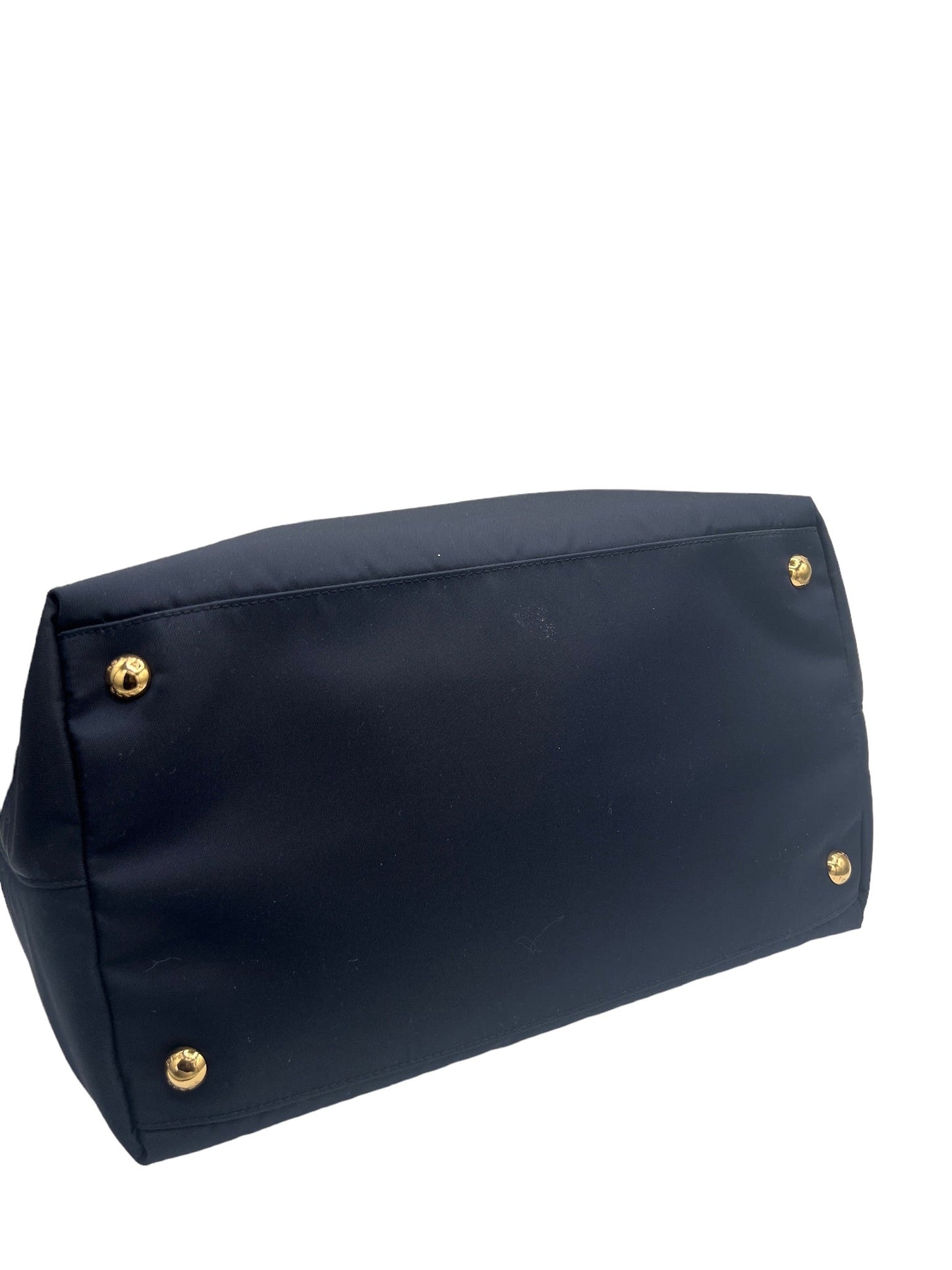 PRADA - Navy Blue Tessuto and Nylon