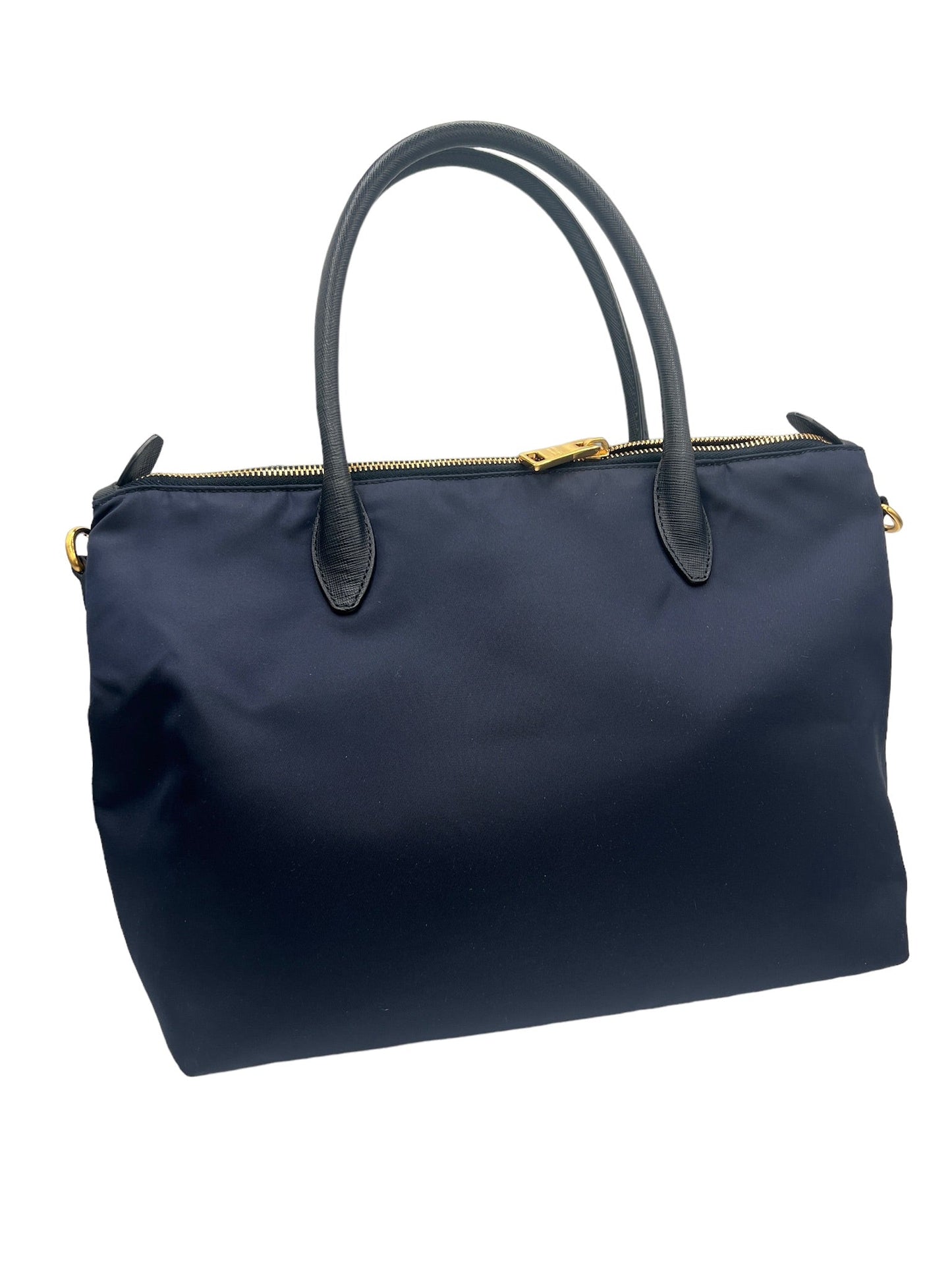 PRADA - Navy Blue Tessuto and Nylon