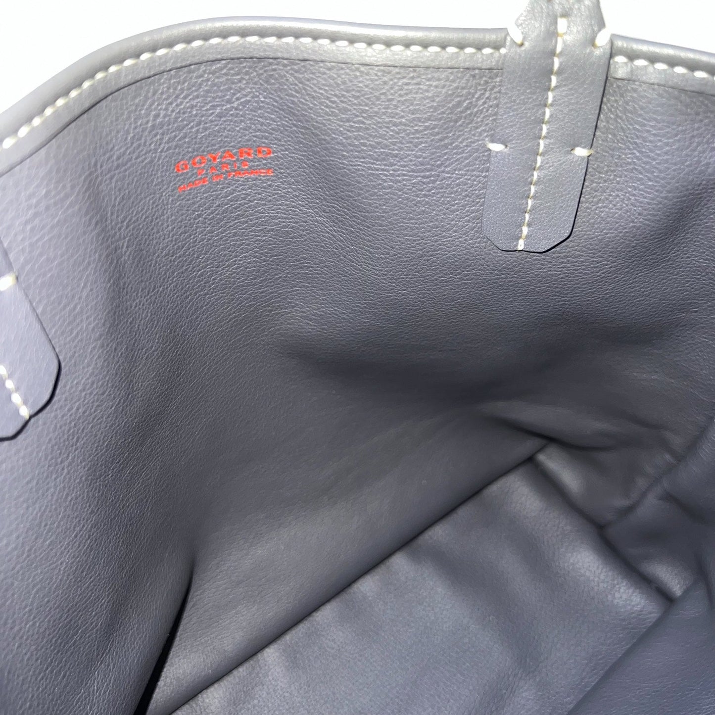 Goyard Mini Anjou in Grey Goyardine Canvas and Leather