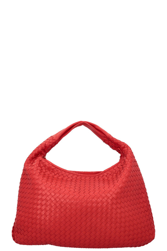 BOTTEGA VENETA Hobo Bag Intrecciato Red