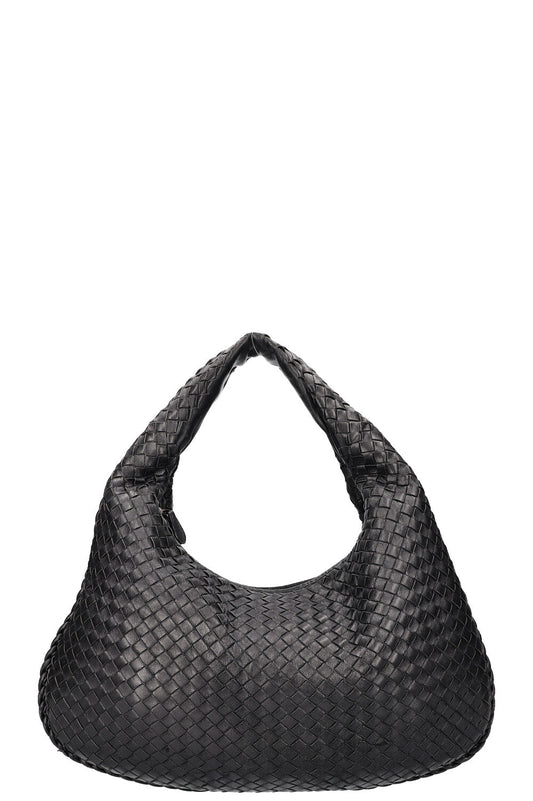 BOTTEGA VENETA Intrecciato Hobo Bag Black