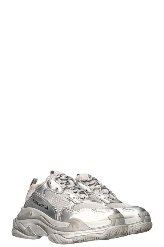 BALENCIAGA Triple S Sneaker Silver